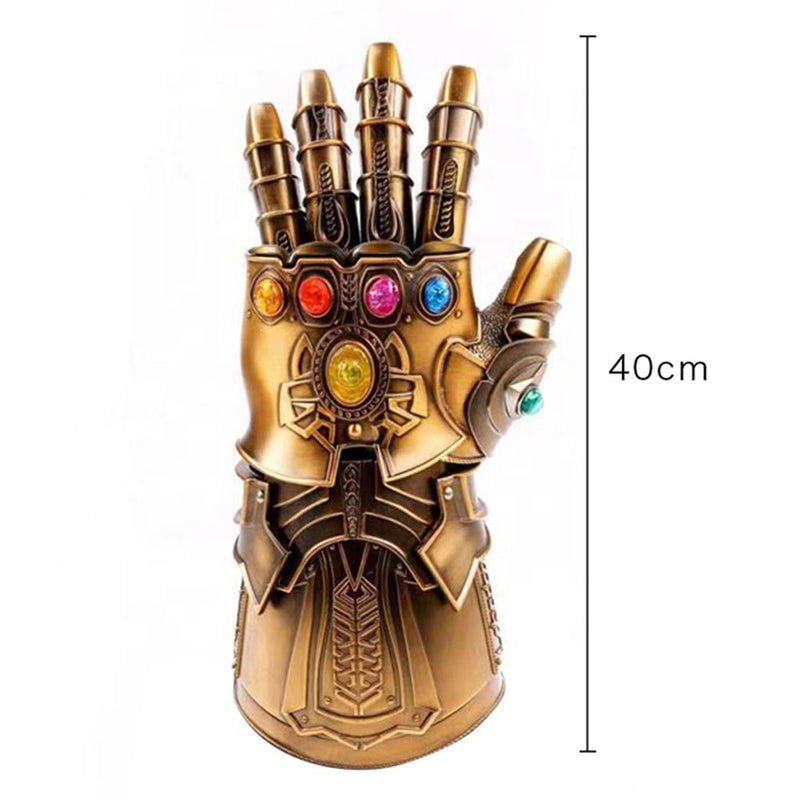 1:1 Metal Thanos Glove Infinity Gauntlet With LED Light
