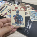 1:1 Captain America Trading Cards w/Case Movie Prop Replica