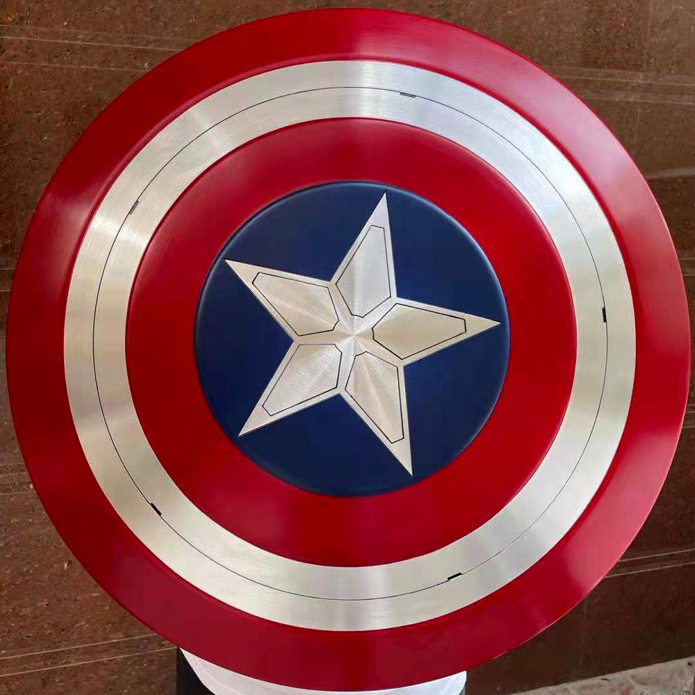 1:1 Full Metal Falcon and the Winter Soldier Shield Movie Prop Replica